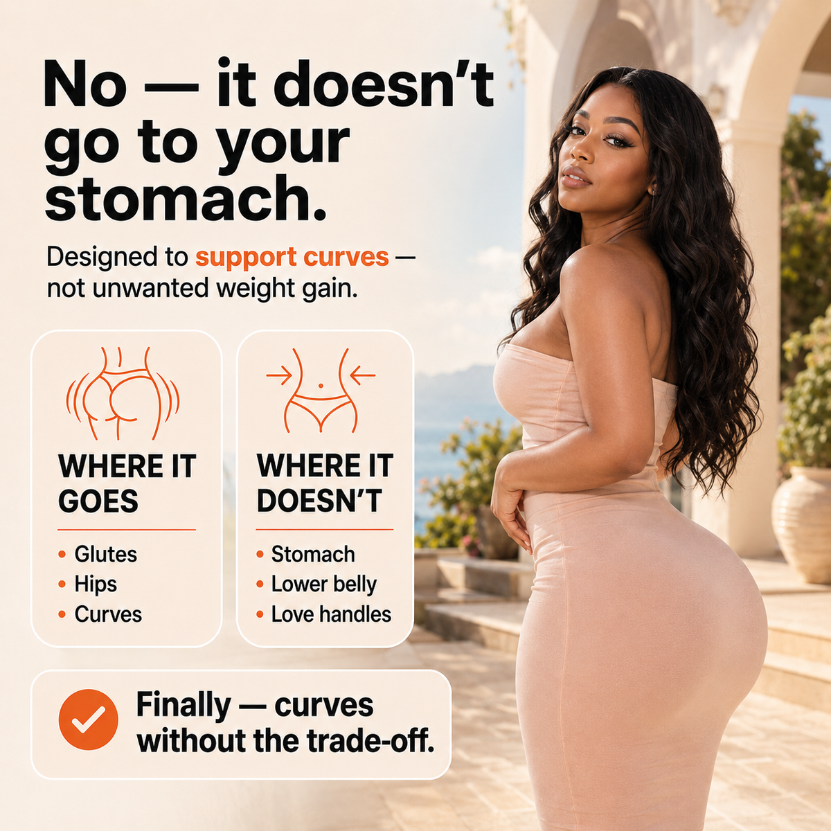 Give your booty a little Cheeky Curve boost