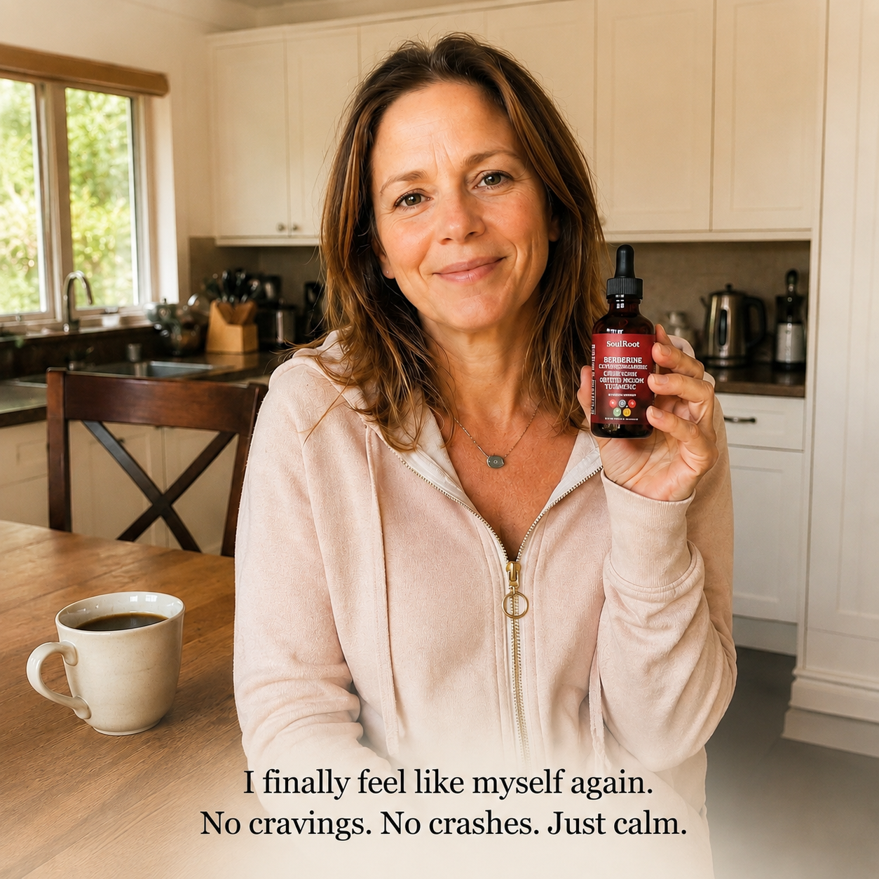 A powerful blend of Berberine, Ceylon Cinnamon & Turmeric designed to support healthy blood sugar, steady energy and calmer cravings — naturally.