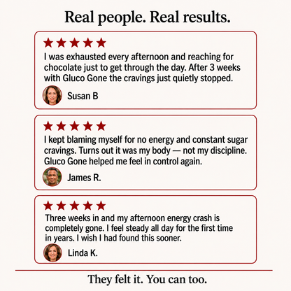 A powerful blend of Berberine, Ceylon Cinnamon & Turmeric designed to support healthy blood sugar, steady energy and calmer cravings — naturally.