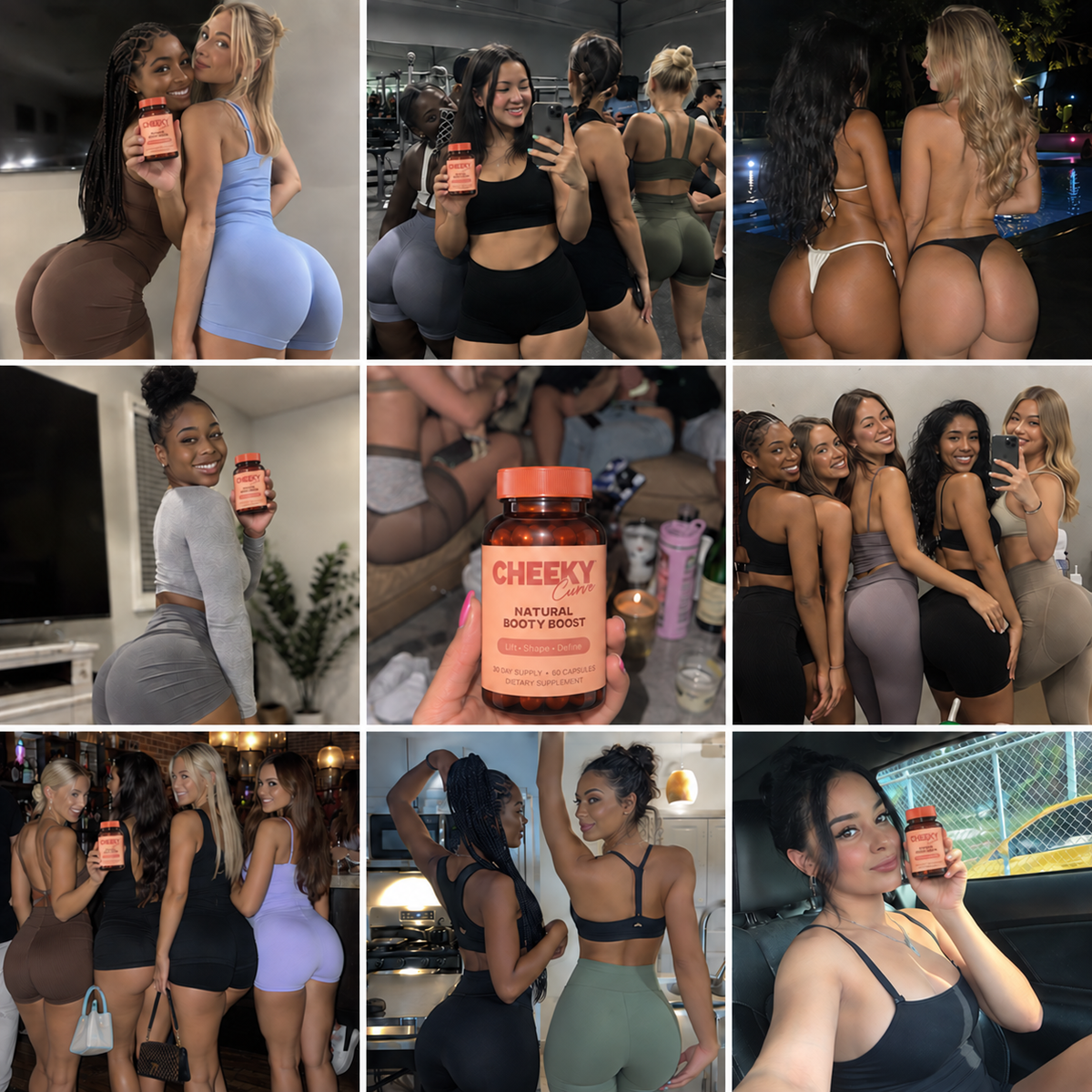 Give your booty a little Cheeky Curve boost