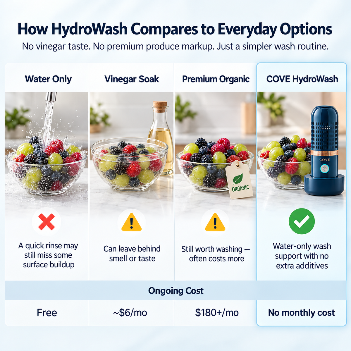 HydroWash Fruit & Vegetable Purifier